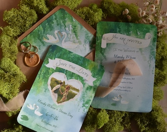 Handgemaltes Briefpapier-Bundle (Canva Templates)