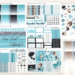 But First, Tiffany&#39;s Planner Stickers on Premium Matte