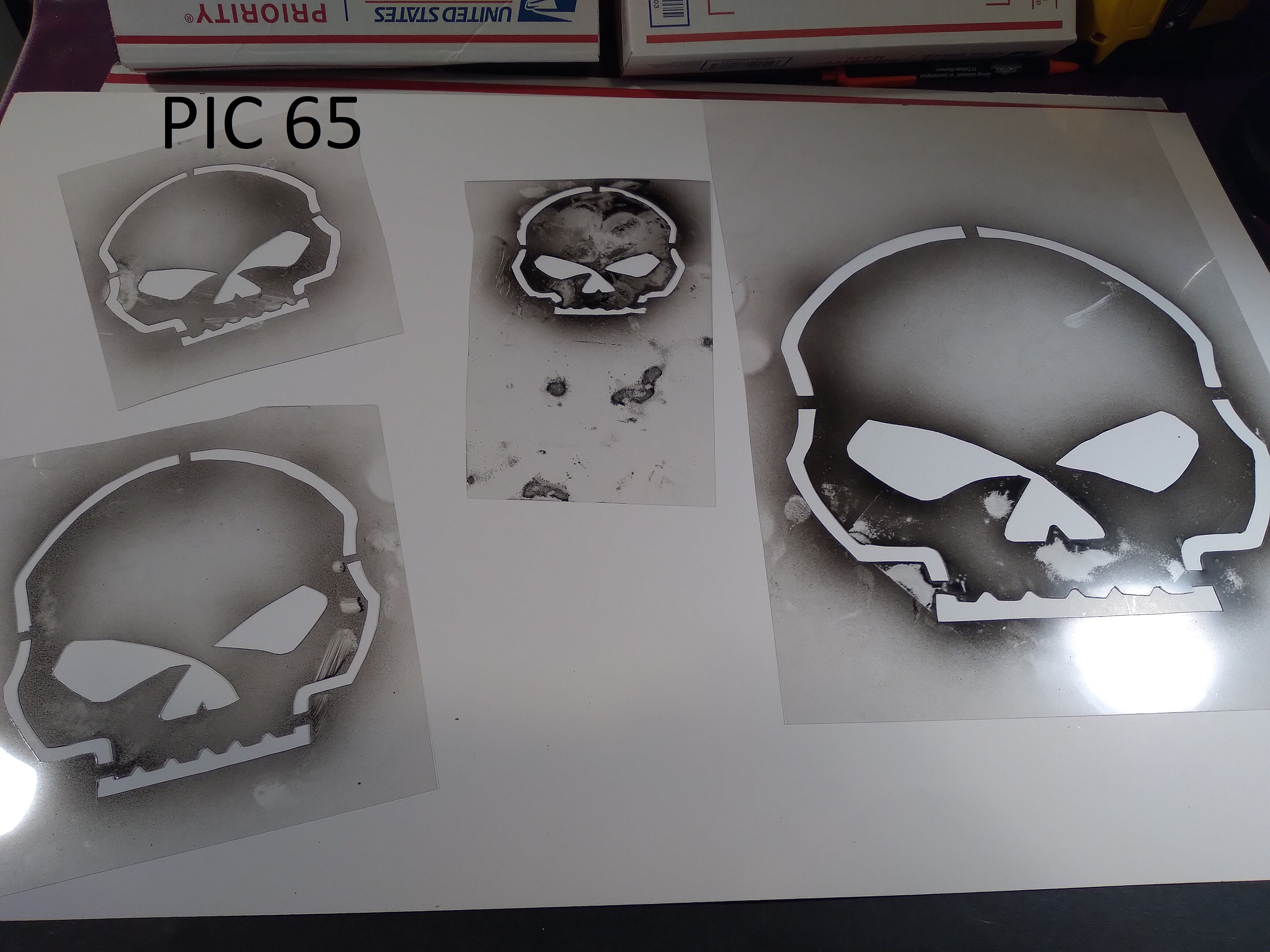 Airbrushpainting Stencils reusable 10 Different Etsy