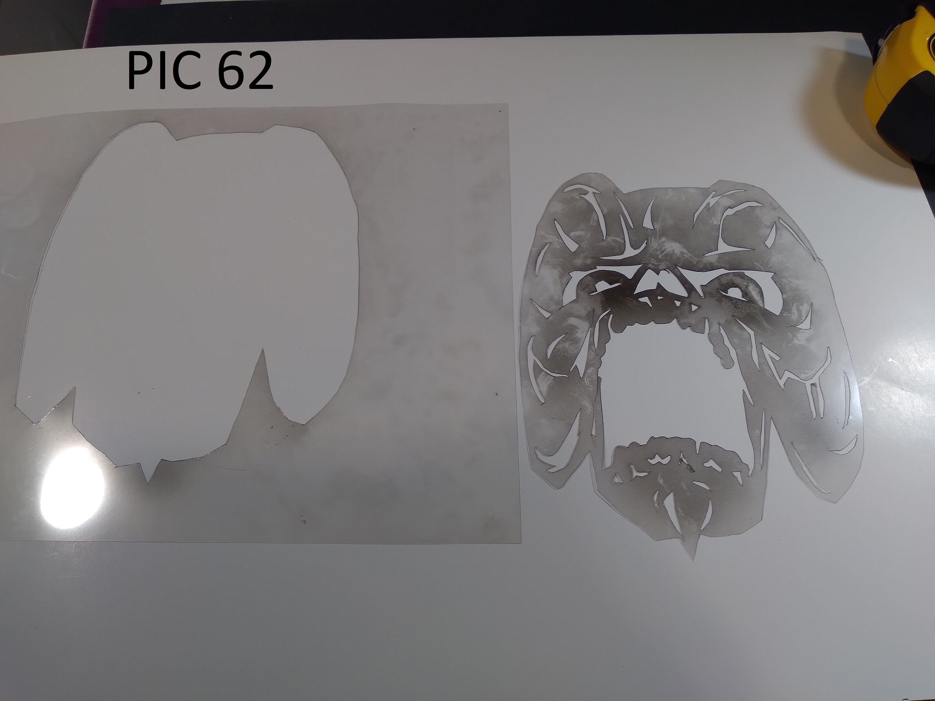 Airbrushpainting Stencils reusable 10 Different Etsy