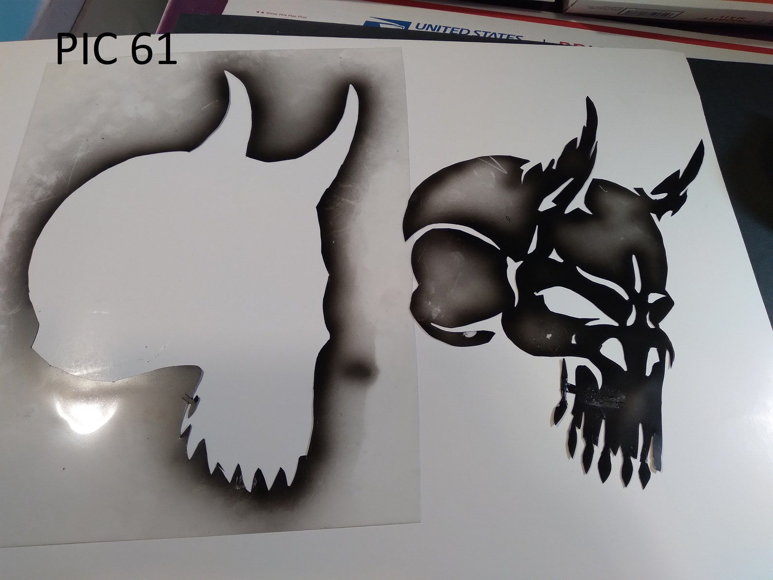 Airbrushpainting Stencils reusable 10 Different Etsy