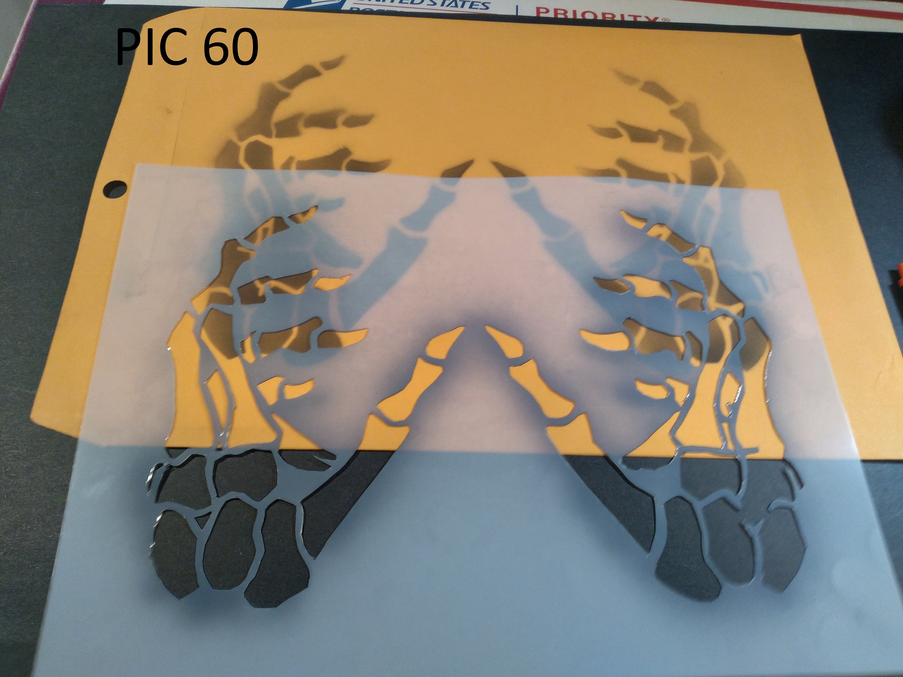 Airbrushpainting Stencils reusable 10 Different Etsy