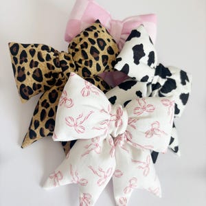 Puffy Bow Keychain, Cute Purse Charm, Keychains for Bags, Bag Charms