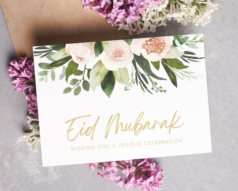 Eid-kaarten | Afdrukbare set van 20+ | Digitale download | PDF-bestand | PNG afbeelding 4