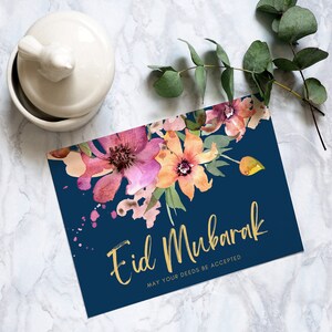Eid-kaarten | Afdrukbare set van 20+ | Digitale download | PDF-bestand | PNG afbeelding 9