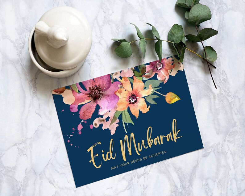 Eid-kaarten | Afdrukbare set van 20+ | Digitale download | PDF-bestand | PNG afbeelding 9