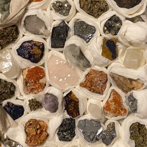 Mixed minerals from Morocco