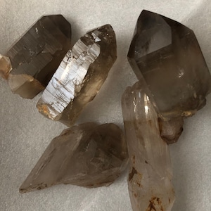 Raw smoky quartz