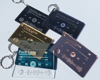 Music Playlist Keychain 2025