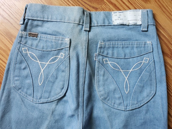 1970's Deadstock Levi's Light Wash Jeans / 26/27 /