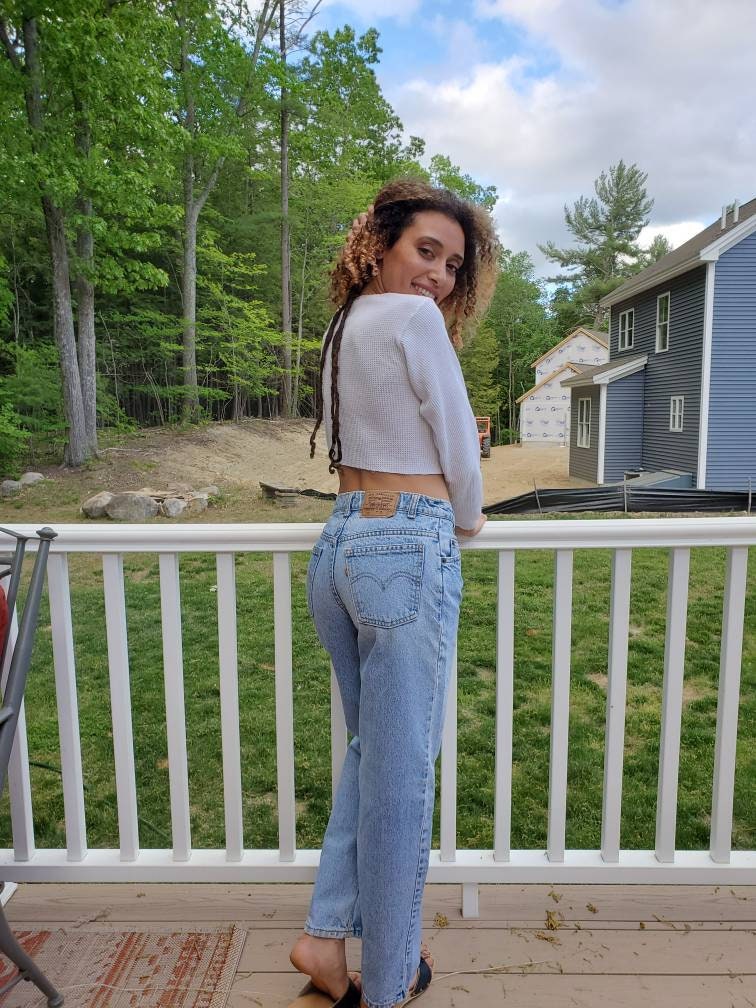 Vintage 80's Levi's 550 Student Fit Size 24/25 / - Etsy