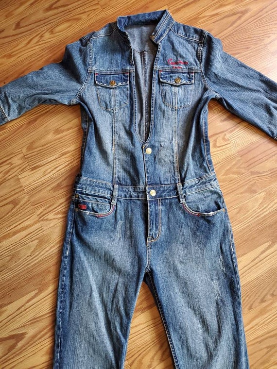 Vintage PePe Jeans Denim Jumpsuit/Romper / Vintage