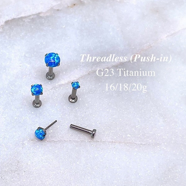 Titanium flat back earrings 20g clearance