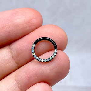 Non metal septum ring sales