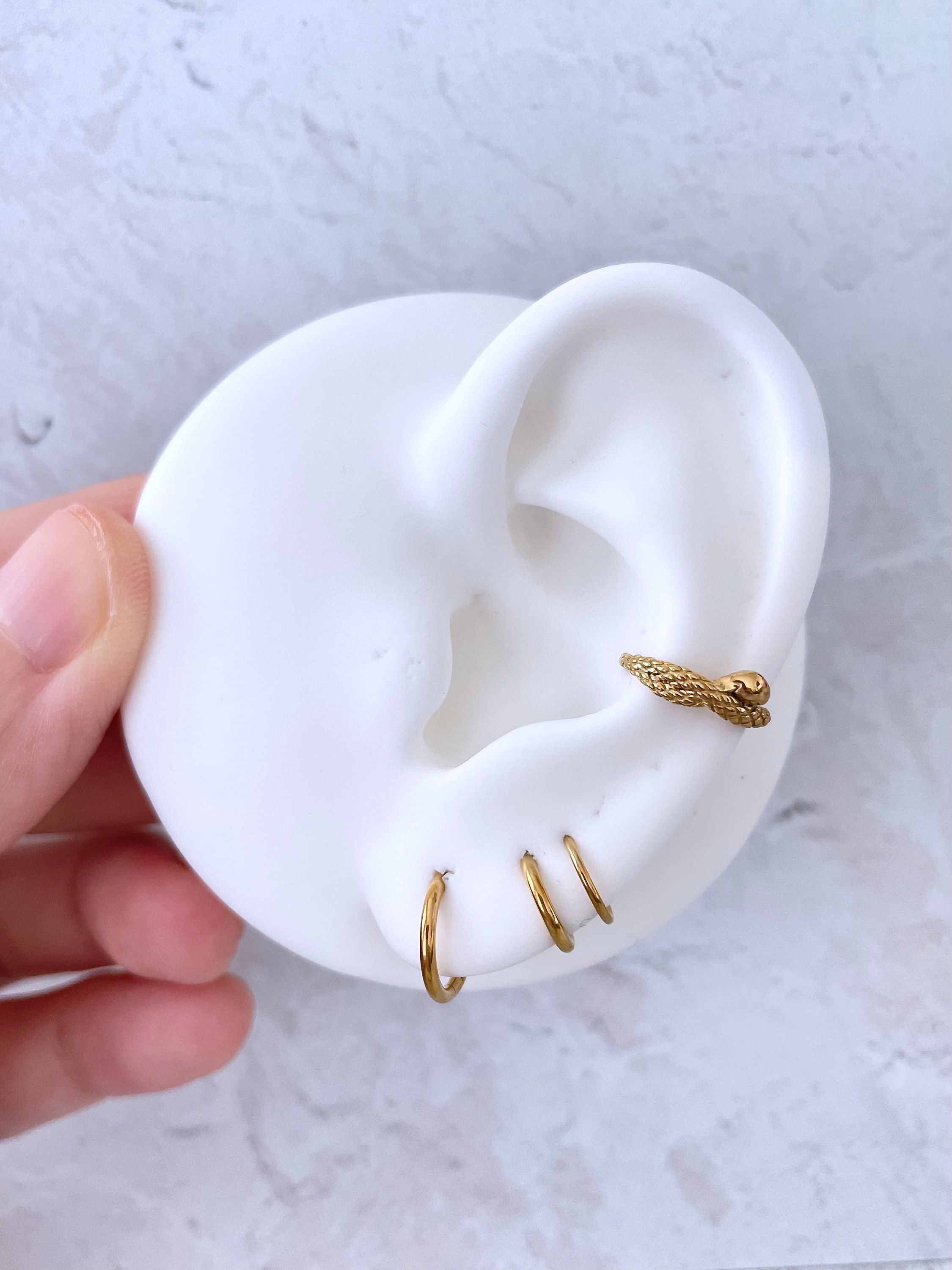 Snake conch ring discount