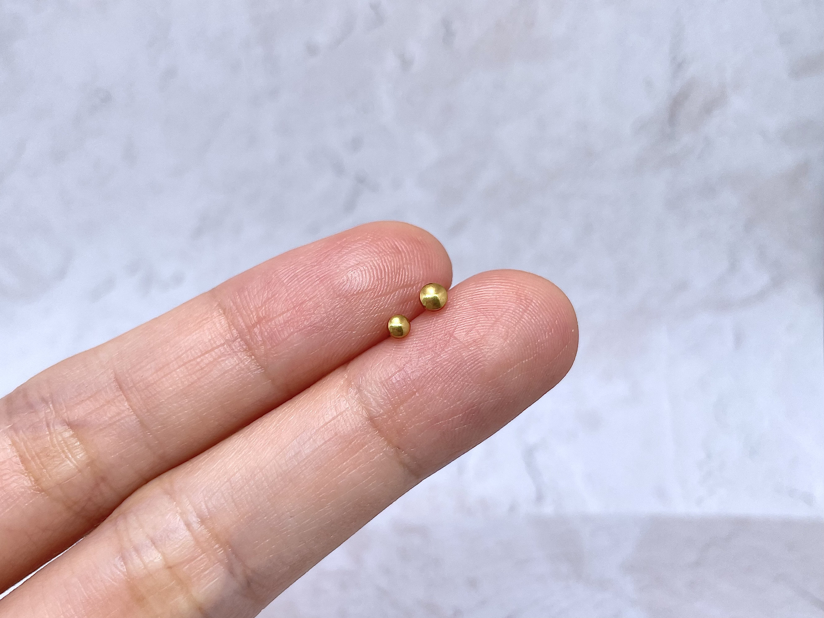 Implant Grade Titanium Polished Dome Dot Pin Cartilage Helix | Etsy