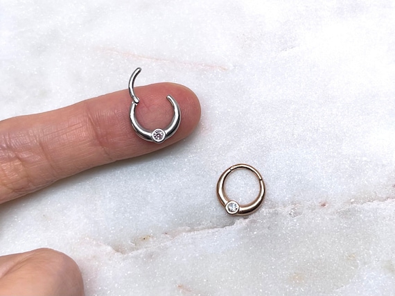 Septum Ring - 1.2 mm (16g) - Brass - S - M - L