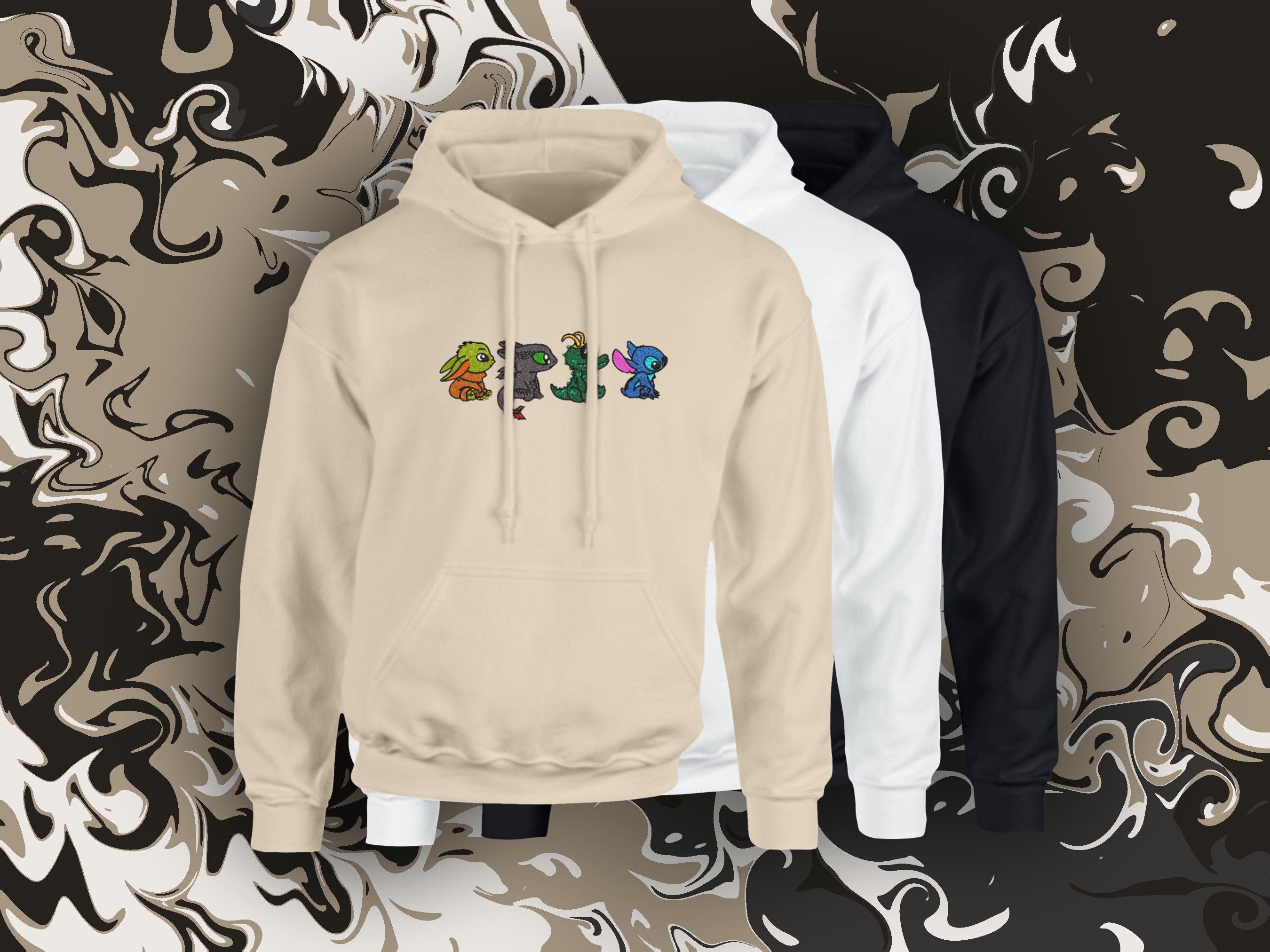 Stitch shop toothless hoodie
