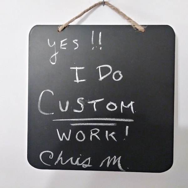 Yes, I Do custom work!  Let's design a bag for you.