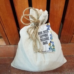 Rock Creek Sapphire Treasure Bag
