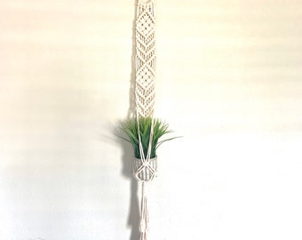 Natural Macrame Wall Plant Hanger