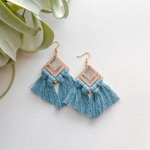 Macramé Earrings image 4