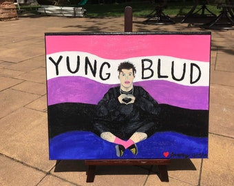 Pintura del orgullo de YungBlud