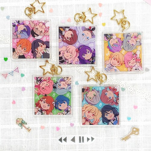 MORE MORE JUMP 2.5 Acrylic Charm Keychain Project Sekai Etsy