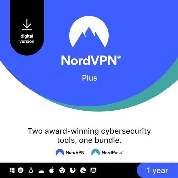 Nord VPN Plus 2-Years VPN Service,  , Global
