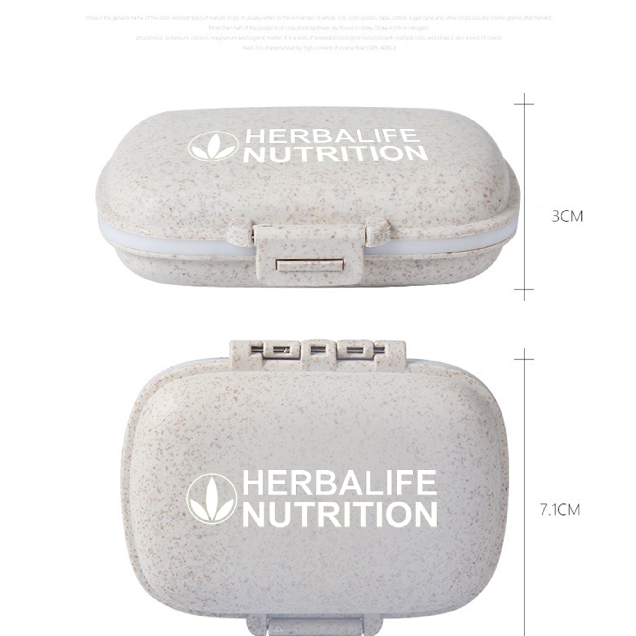 Handmade Caring Love Gift HERBALIFE Pill Box 8 Compartments Etsy