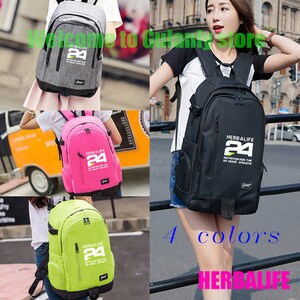 Herbalife leather outlet backpack