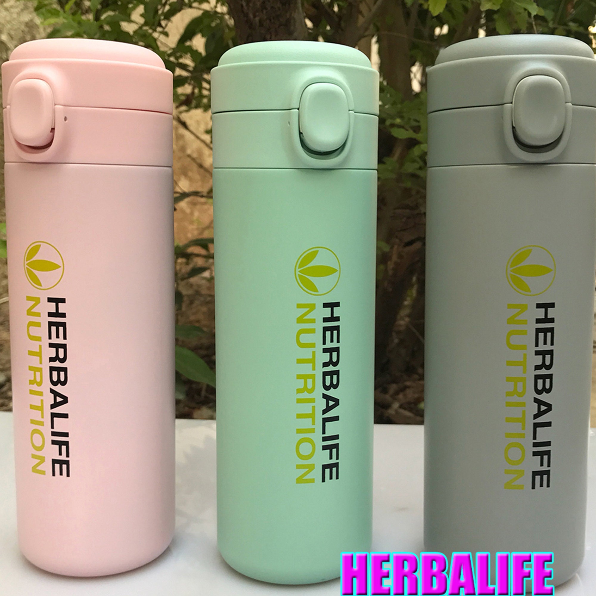 Hand Customization HERBALIFE Large Capacity Thermo Jug Hot Water Pot Vacuum Thermos  Glass Liner Thermos Bottle Outdoor Kettle Pot Thermos 