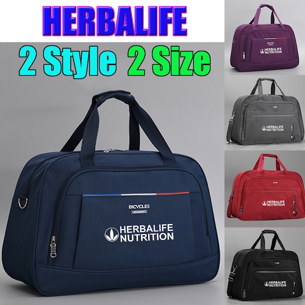 Couple Customization Herbalife Waterproof Travel Bags Unisex Travel Handbags Luggage Clothes Sorting Organizer Storage Bag Shoulder Bag