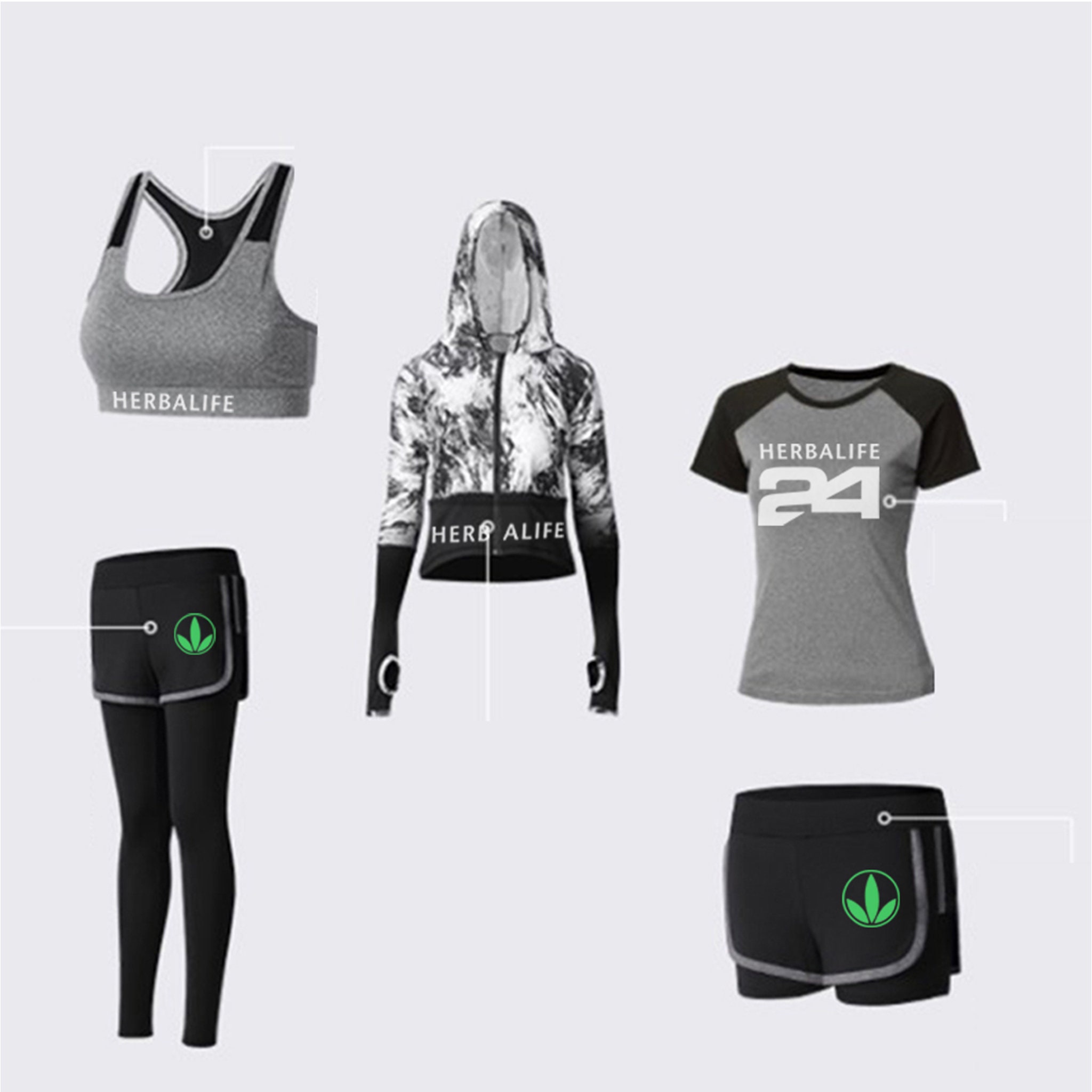 Herbalife gym best sale clothes