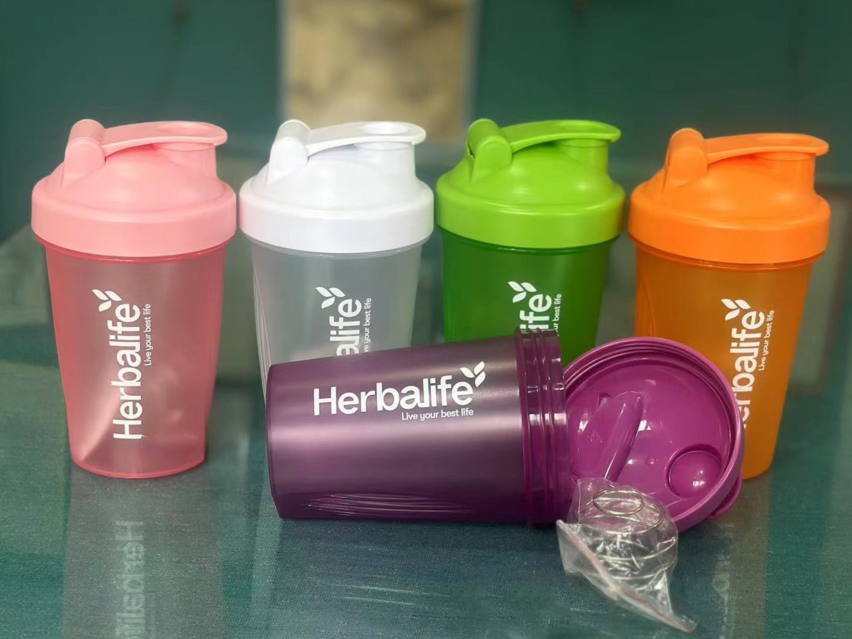 Personalized NEW Herbalife Portable Bottle With Shaker Ball,6 Colors Water  Bottle for Fitness,travel,diet Meals,gift 