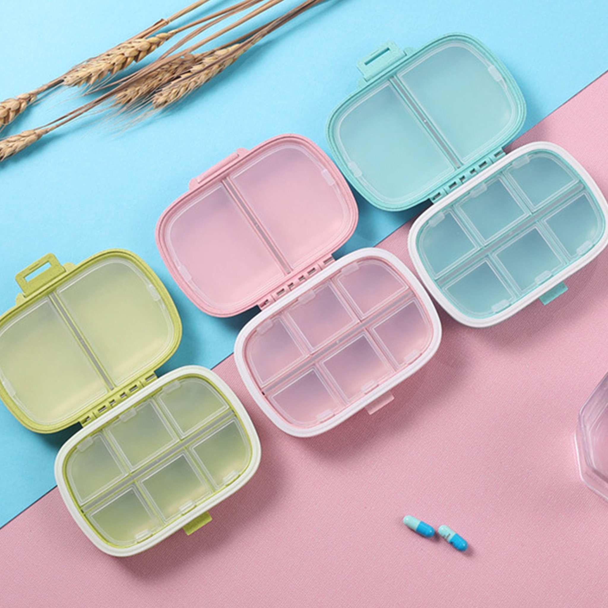 Handmade Caring Love Gift HERBALIFE Pill Box 8 Compartments Etsy