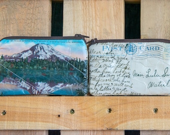 CUSTOM National Park Vintage Postcard Pouch