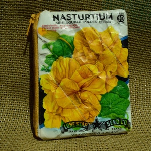 CUSTOM Vintage Seed Packet Pouch image 6