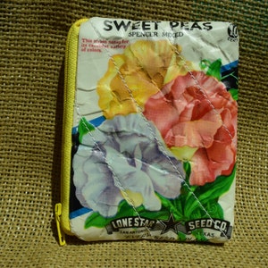 CUSTOM Vintage Seed Packet Pouch image 7