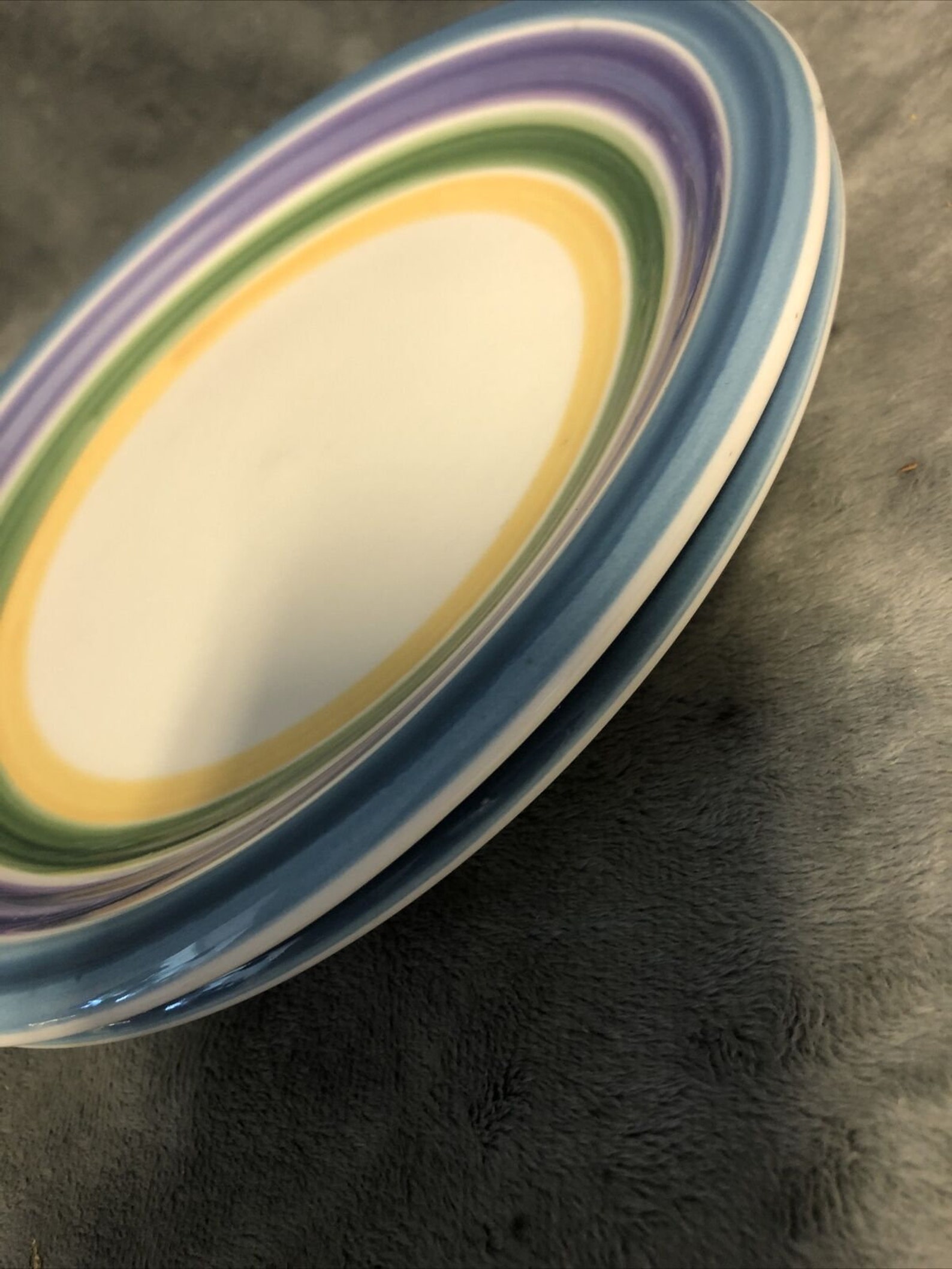 Lot Of Two Gibson China 8 Inch Plates Etsy