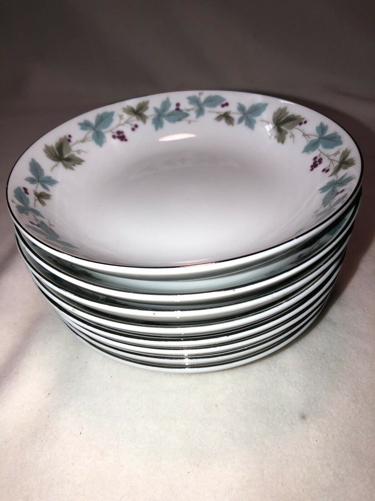 8 Fine China of Japan VINTAGE 6701 Pattern Small Bowls 5.5 Etsy