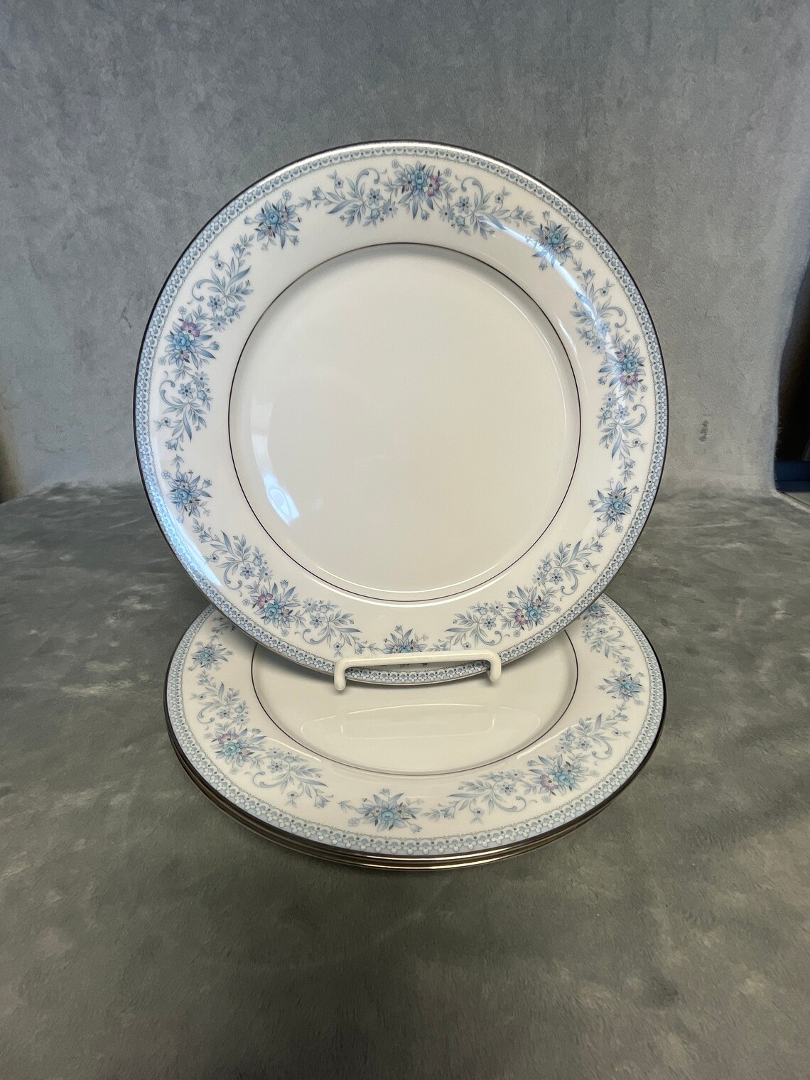 Contemporary Fine China by Noritake blue Hill 2482 10 1/2 Etsy