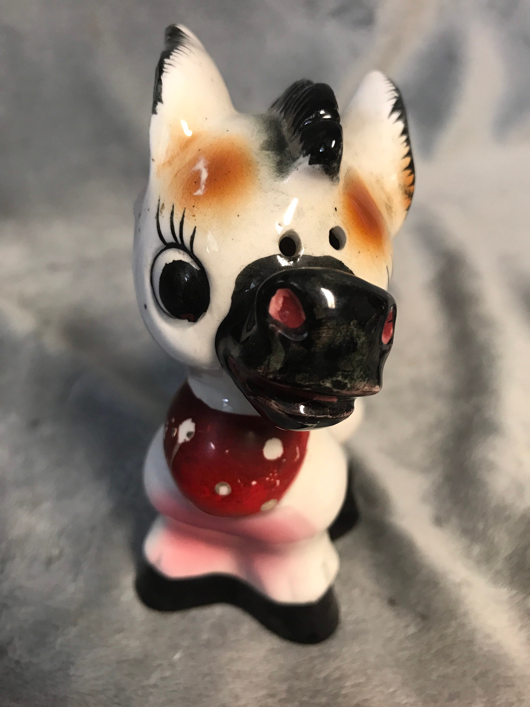 Vintage Ceramic Donkey Salt and Pepper Shakers. Etsy