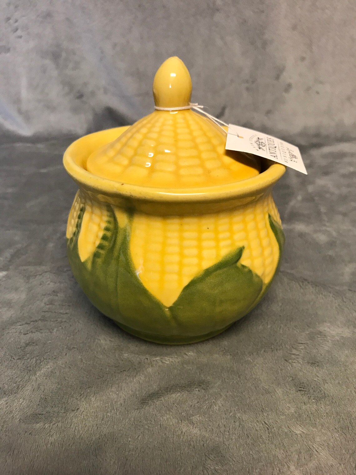 Shawnee Pottery Corn King Sugar Dish With Lid. Etsy
