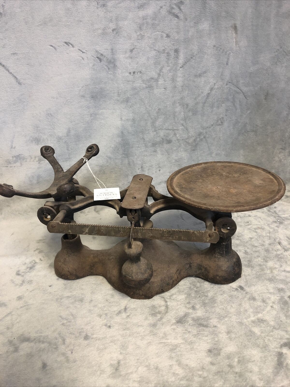 Vintage Antique Cast Iron Scales No Makers Mark Found Lots Of Etsy