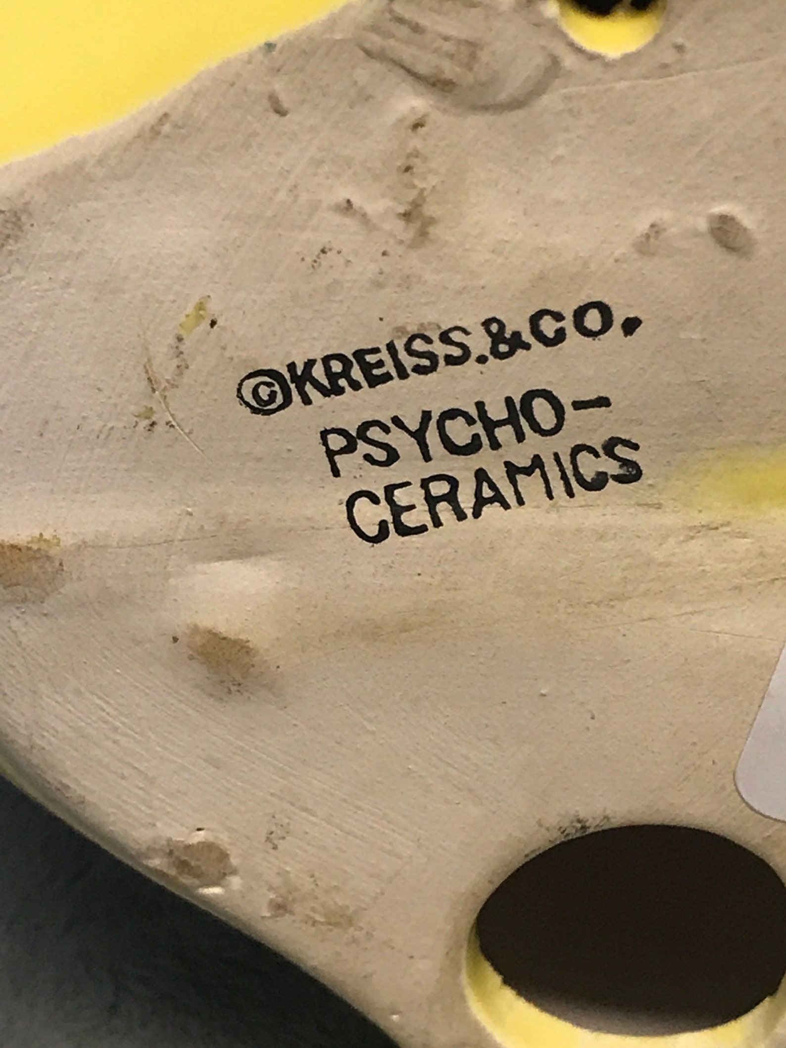 Vintage Kreiss and Company Psycho Ceramics Etsy