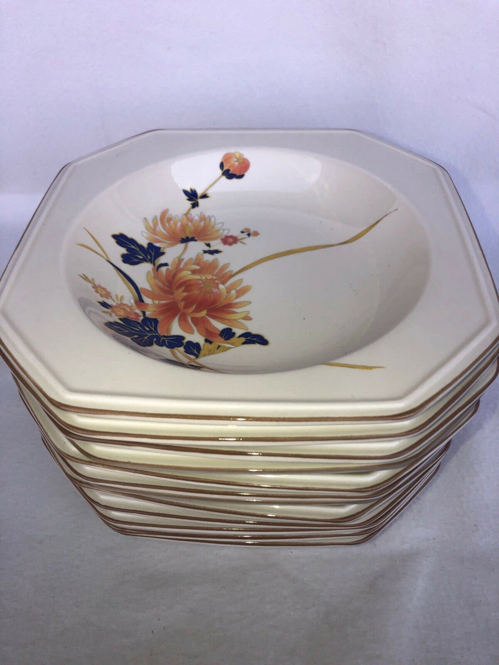 12 Mikasa Continental Ivory Majestic Salad Bowls 8.5 Inch Etsy