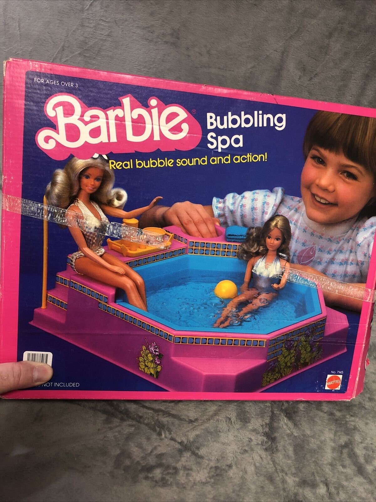 Vintage 1983 Mattel Barbie Dream Furniture 7145 Bubbling Spa Etsy