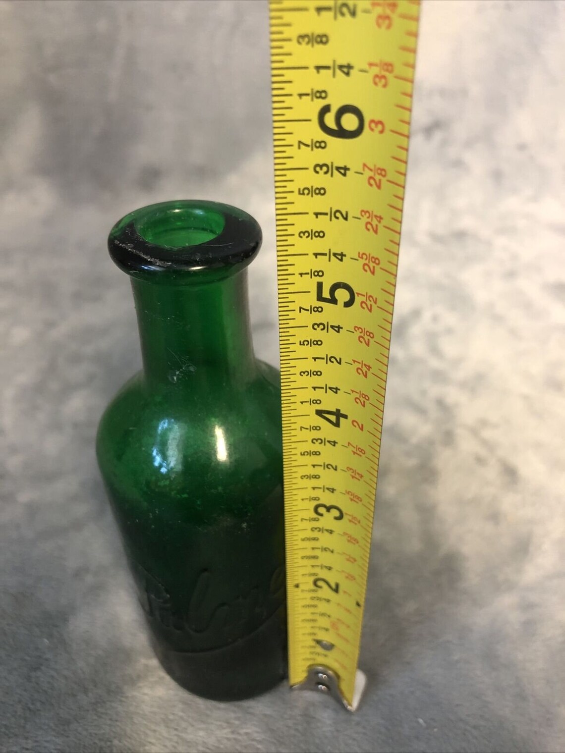 Antique Green 5.25 Tall Palmer Perfume Cologne Bottle Etsy