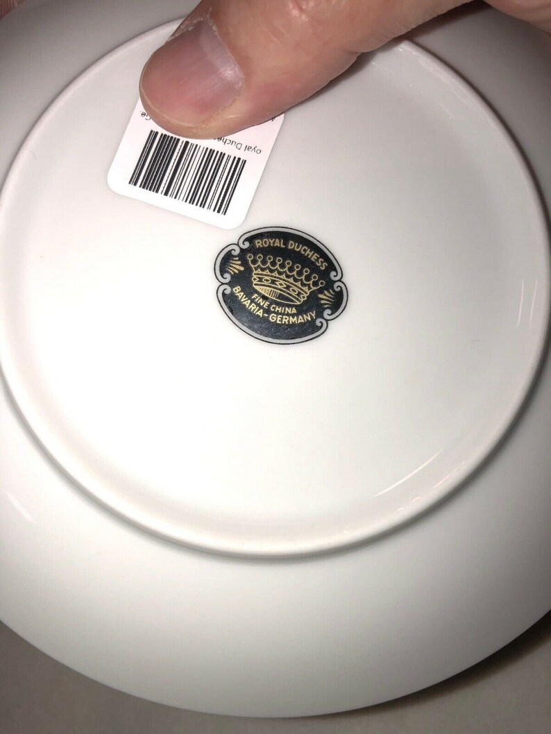 Royal Duchess Fine China Bavaria Germany Mountain Bell 4 Bread Etsy